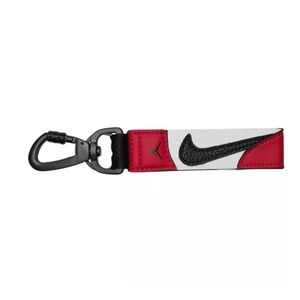 Jordan Trophy Keychain Holder-Red/White NWT